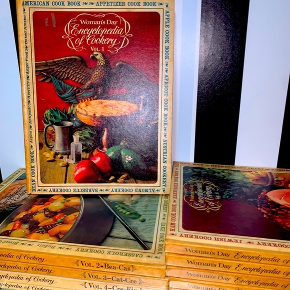 Woman's Day Mid-Century Vintage Hardcover Reference/Display Cookbooks Set of 11 - Picture 1 of 14